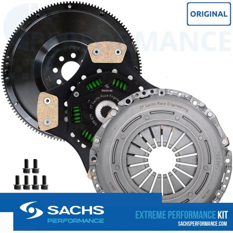 Σετ αμπραγιάζ Sachs Racing βολάν μονής μάζας 